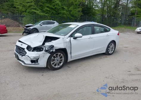 2019 Ford Fusion Se z USA, uszkodzony, nr VIN 3FA6P0HD8KR285231
